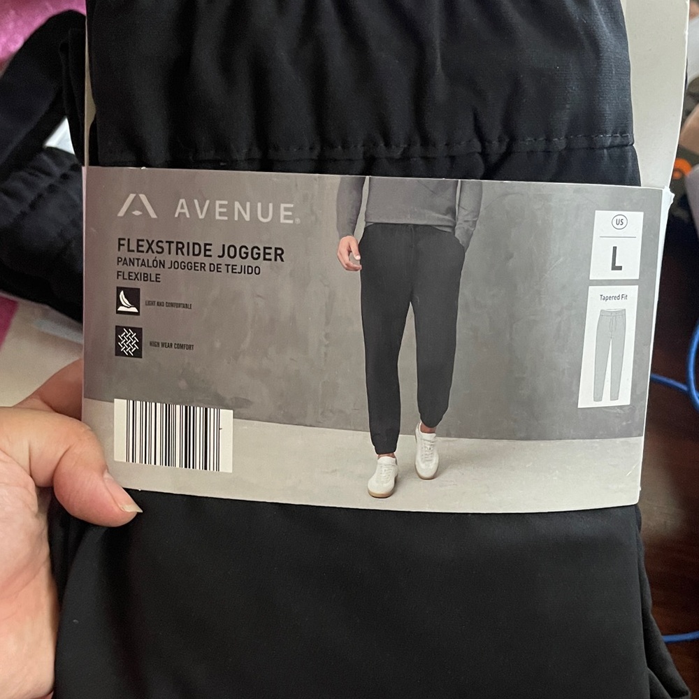 Avenue Flexstride Jogger - Classic Black